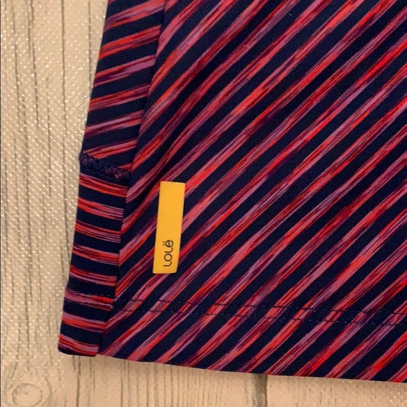 Lole Striped T-shirt Size Small - Picture 3 of 7